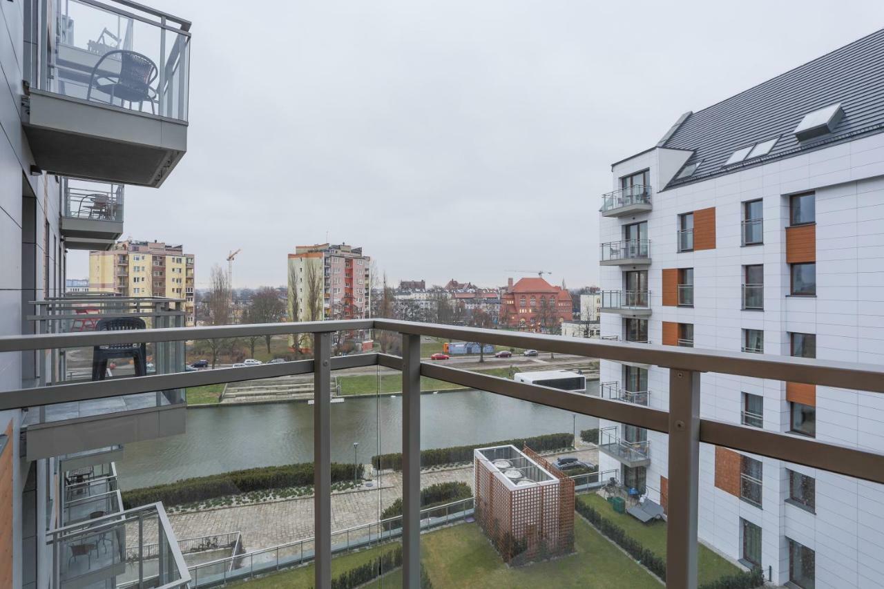 Apartament Z Widokiem Na Rzeke Gdansk Stare Miasto Kültér fotó